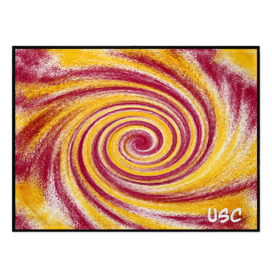 Tie Dye Swirl Picnic Blanket