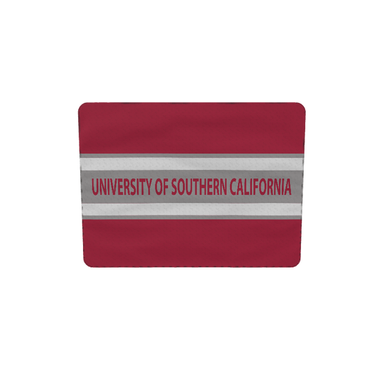 USC Products Collegiate Stripe Sherpa Blanket 60x80 Landscape. (x 3)